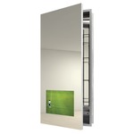 Seamless Left Surface Medicine Cabinet with TV