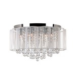 Veiled Flush Mount