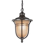 Amber Drop Outdoor Hanging Lantern