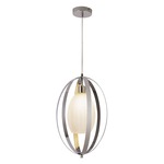 Harlequin Oval Pendant