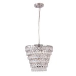 Cascade Crystal Tier Pendant