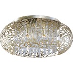 Arabesque Oval Flush Mount
