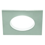 LEDS210 4 Inch 12W Very Wide Beam Square Shower Trim