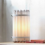 Recycled Tube Light Table Lamp