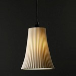 Limoges Pleats Pendant