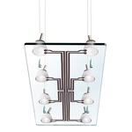 Lastra 8 Light Rectangular Suspension