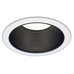 Ctr3801 6 Inch Tapered Black Baffle Downlight Trim