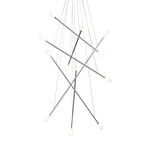 Batons 12 Light Chandelier