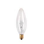 B8 Torpedo Candelabra Base 25W 130V