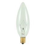 B10 Torpedo Candelabra Base 40W 120V