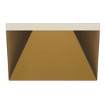 Genna Square 3.5 Inch Wall Wash Housing and Trim