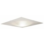 Vanilla Sky Square Flourescent Ceiling Flush Mount