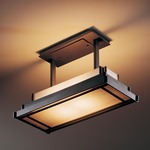Steppe Rectangle Drop Semi Flush Ceiling Mount