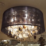 Midnight Pearl Ceiling Flush Mount