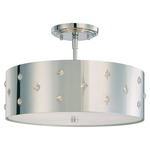 Bling Bling Semi Flush Ceiling Mount
