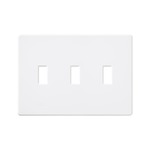 Fassada 3 Gang Wall Plate