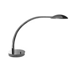 La Cirque Arched Arm LED Table Lamp W / Round Base