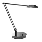 La Cirque Bendable Arm LED Table Lamp W / Round Base