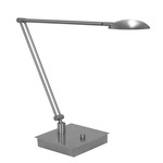 La Cirque Bendable Arm LED Table Lamp W / Square Base