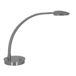Pelle Arched Arm LED Table Lamp W / Round Base