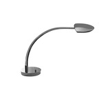Pelle Arched Arm LED Table Lamp W / Round Base