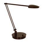 Pelle Bendable Arm LED Table Lamp W / Round Base