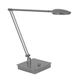 Pelle Bendable Arm LED Table Lamp W / Square Base