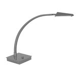 Ronin Arched Arm LED Table Lamp W / Square Base