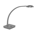 Vital Arched Arm LED Table Lamp W / Square Base