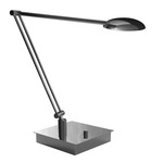 Vital Bendable Arm LED Table Lamp W / Square Base