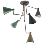 Nova 5 Ceiling Adjustable Spotlights
