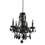 Black Tie 5 Light Chandelier