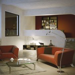 Naomi Terra Floor Lamp by Lightology Collecti