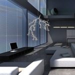 Blossom Suspensoin by Swarovski Crystal Palac