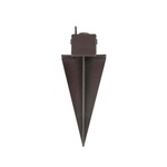 Landscape 4.5 Inch Ground Spike With Junction Box