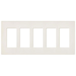 Satin Colors 5 Gang Wall Plate