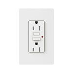 Satin Colors 15A Tamper Resistant GFCI Receptacle