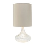 Clear Silveria Table Lamp