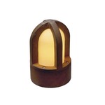 Rusty Cone Exterior Bollard