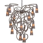 Sultans of Swing Conical Chandelier