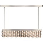 Metal Weave LED Linear Pendant