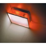 Box Square Frost Diffuser Wall or Ceiling Light