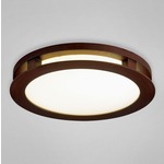 Zelkova Small Round Ceiling Flush Mount