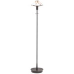 Aging Eye Glass Shade Floor Lamp