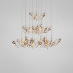 Volare 10 Light Round Chandelier