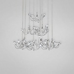 Volare 10 Light Round Chandelier