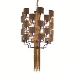 30 Light Stacked Chandelier