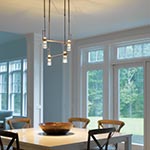 Erlenmeyer Adjustable 4 Light Pendant by Hubbardton Forge