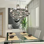 Fascination 6-light Chandelier by Varaluz