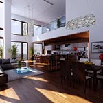 Swank Linear Pendant by Varaluz